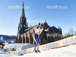 03.02.2016, Drammen, Norway (NOR): Baptiste Gros (FRA) - FIS world cup cross-country, individual sprint, Drammen (NOR). www.nordicfocus.com. © Felgenhauer/NordicFocus. Every downloaded picture is fee-liable.