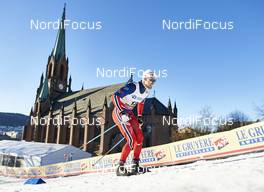 03.02.2016, Drammen, Norway (NOR): Sondre Turvoll Fossli (NOR) - FIS world cup cross-country, individual sprint, Drammen (NOR). www.nordicfocus.com. © Felgenhauer/NordicFocus. Every downloaded picture is fee-liable.