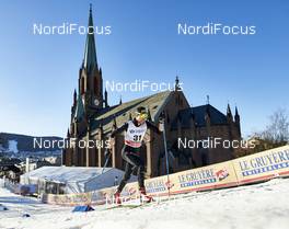 03.02.2016, Drammen, Norway (NOR): Ueli Schnider (SUI) - FIS world cup cross-country, individual sprint, Drammen (NOR). www.nordicfocus.com. © Felgenhauer/NordicFocus. Every downloaded picture is fee-liable.