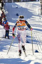 03.02.2016, Drammen, Norway (NOR): Jessica Diggins (USA) - FIS world cup cross-country, individual sprint, Drammen (NOR). www.nordicfocus.com. © Felgenhauer/NordicFocus. Every downloaded picture is fee-liable.