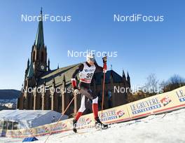 03.02.2016, Drammen, Norway (NOR): Andreas Myran Steen (NOR) - FIS world cup cross-country, individual sprint, Drammen (NOR). www.nordicfocus.com. © Felgenhauer/NordicFocus. Every downloaded picture is fee-liable.