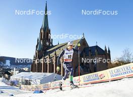 03.02.2016, Drammen, Norway (NOR): Federico Pellegrino (ITA) - FIS world cup cross-country, individual sprint, Drammen (NOR). www.nordicfocus.com. © Felgenhauer/NordicFocus. Every downloaded picture is fee-liable.