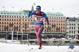 11.02.2016, Stockholm, Sweden (SWE): Anastasia Dotsenko (RUS) - FIS world cup cross-country, individual sprint, Stockholm (SWE). www.nordicfocus.com. © Felgenhauer/NordicFocus. Every downloaded picture is fee-liable.