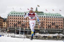 11.02.2016, Stockholm, Sweden (SWE): Gustav Nordstroem (SWE) - FIS world cup cross-country, individual sprint, Stockholm (SWE). www.nordicfocus.com. © Felgenhauer/NordicFocus. Every downloaded picture is fee-liable.