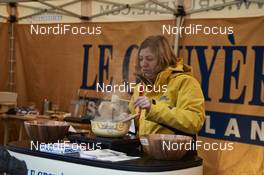 11.02.2016, Stockholm, Sweden (SWE): Le Gruyère making suisse fondue   - FIS world cup cross-country, individual sprint, Stockholm (SWE). www.nordicfocus.com. © Felgenhauer/NordicFocus. Every downloaded picture is fee-liable.