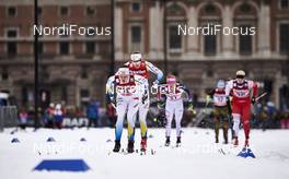 11.02.2016, Stockholm, Sweden (SWE): Linn Soemskar (SWE), Stina Nilsson (SWE), (l-r)  - FIS world cup cross-country, individual sprint, Stockholm (SWE). www.nordicfocus.com. © Felgenhauer/NordicFocus. Every downloaded picture is fee-liable.