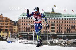 11.02.2016, Stockholm, Sweden (SWE): Maurice Manificat (FRA) - FIS world cup cross-country, individual sprint, Stockholm (SWE). www.nordicfocus.com. © Felgenhauer/NordicFocus. Every downloaded picture is fee-liable.