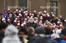11.02.2016, Stockholm, Sweden (SWE): the king's speech   - FIS world cup cross-country, individual sprint, Stockholm (SWE). www.nordicfocus.com. © Felgenhauer/NordicFocus. Every downloaded picture is fee-liable.