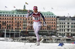 11.02.2016, Stockholm, Sweden (SWE): Sadie Bjornsen (USA) - FIS world cup cross-country, individual sprint, Stockholm (SWE). www.nordicfocus.com. © Felgenhauer/NordicFocus. Every downloaded picture is fee-liable.