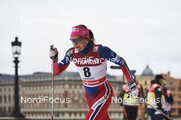 11.02.2016, Stockholm, Sweden (SWE): Maiken Caspersen Falla (NOR) - FIS world cup cross-country, individual sprint, Stockholm (SWE). www.nordicfocus.com. © Felgenhauer/NordicFocus. Every downloaded picture is fee-liable.