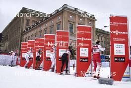 11.02.2016, Stockholm, Sweden (SWE): women in start gates   - FIS world cup cross-country, individual sprint, Stockholm (SWE). www.nordicfocus.com. © Felgenhauer/NordicFocus. Every downloaded picture is fee-liable.
