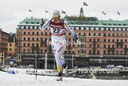 11.02.2016, Stockholm, Sweden (SWE): Ida Ingemarsdotter (SWE) - FIS world cup cross-country, individual sprint, Stockholm (SWE). www.nordicfocus.com. © Felgenhauer/NordicFocus. Every downloaded picture is fee-liable.