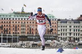 11.02.2016, Stockholm, Sweden (SWE): Erik Bjornsen (USA) - FIS world cup cross-country, individual sprint, Stockholm (SWE). www.nordicfocus.com. © Felgenhauer/NordicFocus. Every downloaded picture is fee-liable.