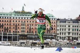 11.02.2016, Stockholm, Sweden (SWE): Phillip Bellingham (AUS) - FIS world cup cross-country, individual sprint, Stockholm (SWE). www.nordicfocus.com. © Felgenhauer/NordicFocus. Every downloaded picture is fee-liable.