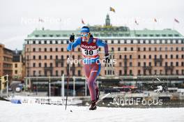 11.02.2016, Stockholm, Sweden (SWE): Polina Kovaleva (RUS) - FIS world cup cross-country, individual sprint, Stockholm (SWE). www.nordicfocus.com. © Felgenhauer/NordicFocus. Every downloaded picture is fee-liable.