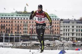 11.02.2016, Stockholm, Sweden (SWE): Alexander Wolz (GER), warm up lap   - FIS world cup cross-country, individual sprint, Stockholm (SWE). www.nordicfocus.com. © Felgenhauer/NordicFocus. Every downloaded picture is fee-liable.