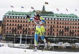 11.02.2016, Stockholm, Sweden (SWE): Anamarija Lampic (SLO) - FIS world cup cross-country, individual sprint, Stockholm (SWE). www.nordicfocus.com. © Felgenhauer/NordicFocus. Every downloaded picture is fee-liable.