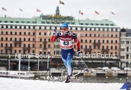 11.02.2016, Stockholm, Sweden (SWE): Andrey Parfenov (RUS) - FIS world cup cross-country, individual sprint, Stockholm (SWE). www.nordicfocus.com. © Felgenhauer/NordicFocus. Every downloaded picture is fee-liable.