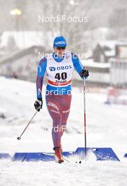 13.02.2016, Falun, Sweden (SWE): Evgeniy Belov (RUS) - FIS world cup cross-country, 10km men, Falun (SWE). www.nordicfocus.com. © Felgenhauer/NordicFocus. Every downloaded picture is fee-liable.