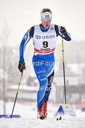 13.02.2016, Falun, Sweden (SWE): Anton Lindblad (SWE) - FIS world cup cross-country, 10km men, Falun (SWE). www.nordicfocus.com. © Felgenhauer/NordicFocus. Every downloaded picture is fee-liable.