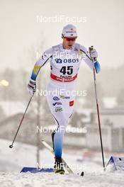 13.02.2016, Falun, Sweden (SWE): Oskar Svensson (SWE) - FIS world cup cross-country, 10km men, Falun (SWE). www.nordicfocus.com. © Felgenhauer/NordicFocus. Every downloaded picture is fee-liable.