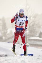 13.02.2016, Falun, Sweden (SWE): Emil Iversen (NOR) - FIS world cup cross-country, 10km men, Falun (SWE). www.nordicfocus.com. © Felgenhauer/NordicFocus. Every downloaded picture is fee-liable.