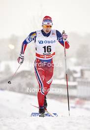 13.02.2016, Falun, Sweden (SWE): Simen Hegstad Krueger (NOR) - FIS world cup cross-country, 10km men, Falun (SWE). www.nordicfocus.com. © Felgenhauer/NordicFocus. Every downloaded picture is fee-liable.