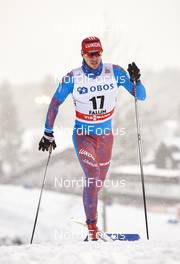 13.02.2016, Falun, Sweden (SWE): Nikita Stupak (RUS) - FIS world cup cross-country, 10km men, Falun (SWE). www.nordicfocus.com. © Felgenhauer/NordicFocus. Every downloaded picture is fee-liable.