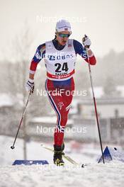 13.02.2016, Falun, Sweden (SWE): Daniel Myrmael Helgestad (NOR) - FIS world cup cross-country, 10km men, Falun (SWE). www.nordicfocus.com. © Felgenhauer/NordicFocus. Every downloaded picture is fee-liable.