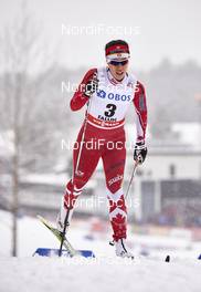 13.02.2016, Falun, Sweden (SWE): Emily Nishikawa (CAN) - FIS world cup cross-country, 5km women, Falun (SWE). www.nordicfocus.com. © Felgenhauer/NordicFocus. Every downloaded picture is fee-liable.