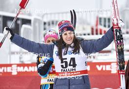 13.02.2016, Falun, Sweden (SWE): Heidi Weng (NOR) - FIS world cup cross-country, 5km women, Falun (SWE). www.nordicfocus.com. © Felgenhauer/NordicFocus. Every downloaded picture is fee-liable.