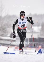 13.02.2016, Falun, Sweden (SWE): Nathalie Von Siebenthal (SUI) - FIS world cup cross-country, 5km women, Falun (SWE). www.nordicfocus.com. © Felgenhauer/NordicFocus. Every downloaded picture is fee-liable.