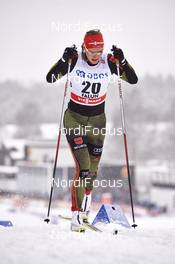 13.02.2016, Falun, Sweden (SWE): Denise Herrmann (GER) - FIS world cup cross-country, 5km women, Falun (SWE). www.nordicfocus.com. © Felgenhauer/NordicFocus. Every downloaded picture is fee-liable.