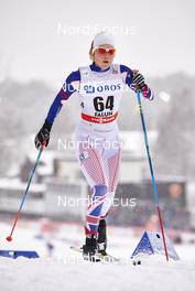 13.02.2016, Falun, Sweden (SWE): Annika Taylor (GBR) - FIS world cup cross-country, 5km women, Falun (SWE). www.nordicfocus.com. © Felgenhauer/NordicFocus. Every downloaded picture is fee-liable.