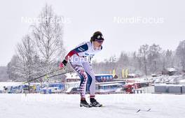 13.02.2016, Falun, Sweden (SWE): Jessica Diggins (USA) - FIS world cup cross-country, 5km women, Falun (SWE). www.nordicfocus.com. © Felgenhauer/NordicFocus. Every downloaded picture is fee-liable.