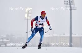 20.02.2016, Lahti, Finland (FIN): Andrey Parfenov (RUS) - FIS world cup cross-country, individual sprint, Lahti (FIN). www.nordicfocus.com. © Felgenhauer/NordicFocus. Every downloaded picture is fee-liable.