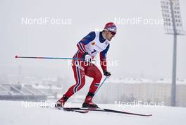 20.02.2016, Lahti, Finland (FIN): Sondre Turvoll Fossli (NOR) - FIS world cup cross-country, individual sprint, Lahti (FIN). www.nordicfocus.com. © Felgenhauer/NordicFocus. Every downloaded picture is fee-liable.