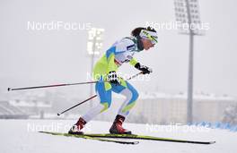20.02.2016, Lahti, Finland (FIN): Vesna Fabjan (SLO) - FIS world cup cross-country, individual sprint, Lahti (FIN). www.nordicfocus.com. © Felgenhauer/NordicFocus. Every downloaded picture is fee-liable.