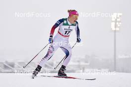 20.02.2016, Lahti, Finland (FIN): Ida Sargent (USA) - FIS world cup cross-country, individual sprint, Lahti (FIN). www.nordicfocus.com. © Felgenhauer/NordicFocus. Every downloaded picture is fee-liable.