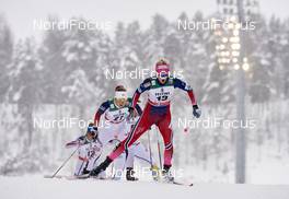 20.02.2016, Lahti, Finland (FIN): Ida Sargent (USA), Kathrine Rolsted Harsem (NOR), (l-r)  - FIS world cup cross-country, individual sprint, Lahti (FIN). www.nordicfocus.com. © Felgenhauer/NordicFocus. Every downloaded picture is fee-liable.
