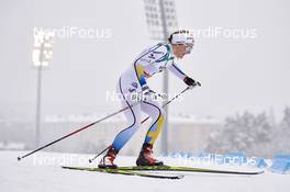20.02.2016, Lahti, Finland (FIN): Stina Nilsson (SWE) - FIS world cup cross-country, individual sprint, Lahti (FIN). www.nordicfocus.com. © Felgenhauer/NordicFocus. Every downloaded picture is fee-liable.