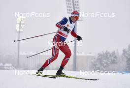 20.02.2016, Lahti, Finland (FIN): Ola Vigen Hattestad (NOR) - FIS world cup cross-country, individual sprint, Lahti (FIN). www.nordicfocus.com. © Felgenhauer/NordicFocus. Every downloaded picture is fee-liable.