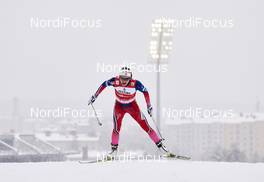 20.02.2016, Lahti, Finland (FIN): Maiken Caspersen Falla (NOR) - FIS world cup cross-country, individual sprint, Lahti (FIN). www.nordicfocus.com. © Felgenhauer/NordicFocus. Every downloaded picture is fee-liable.