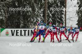 21.02.2016, Lahti, Finland (FIN): Maurice Manificat (FRA), Salomon, Swix, One Way - FIS world cup cross-country, skiathlon men, Lahti (FIN). www.nordicfocus.com. © Laiho/NordicFocus. Every downloaded picture is fee-liable.