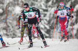 21.02.2016, Lahti, Finland (FIN): Toni Livers (SUI), Rossignol, Swix, Odlo - FIS world cup cross-country, skiathlon men, Lahti (FIN). www.nordicfocus.com. © Laiho/NordicFocus. Every downloaded picture is fee-liable.