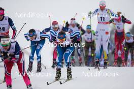21.02.2016, Lahti, Finland (FIN): Riitta-Liisa Roponen (FIN), Fischer, Leki, Rottefella - FIS world cup cross-country, skiathlon women, Lahti (FIN). www.nordicfocus.com. © Laiho/NordicFocus. Every downloaded picture is fee-liable.