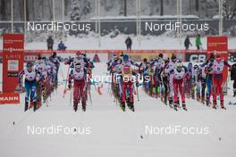 21.02.2016, Lahti, Finland (FIN): women's mass start - FIS world cup cross-country, skiathlon women, Lahti (FIN). www.nordicfocus.com. © Laiho/NordicFocus. Every downloaded picture is fee-liable.