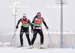 20.02.2016, Lahti, Finland (FIN): Paul Goalabre (FRA), Lari Lehtonen (FIN), (l-r)  - FIS world cup cross-country, training, Lahti (FIN). www.nordicfocus.com. © Felgenhauer/NordicFocus. Every downloaded picture is fee-liable.