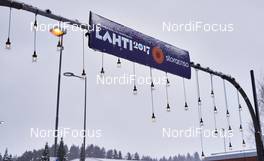 21.02.2016, Lahti, Finland (FIN): the entrance   - FIS world cup cross-country, training, Lahti (FIN). www.nordicfocus.com. © Felgenhauer/NordicFocus. Every downloaded picture is fee-liable.