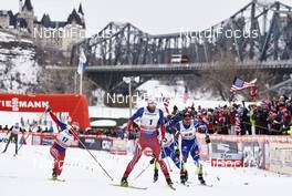 01.03.2016, Gatineau, Canada (CAN): Ola Vigen Hattestad (NOR), Petter Northug (NOR), Richard Jouve (FRA), (l-r)  - FIS world cup cross-country, individual sprint, Gatineau (CAN). www.nordicfocus.com. © Felgenhauer/NordicFocus. Every downloaded picture is fee-liable.